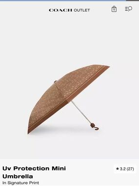 Coach | Accessories | Coach X Peanuts Uv Protection Mini Umbrella